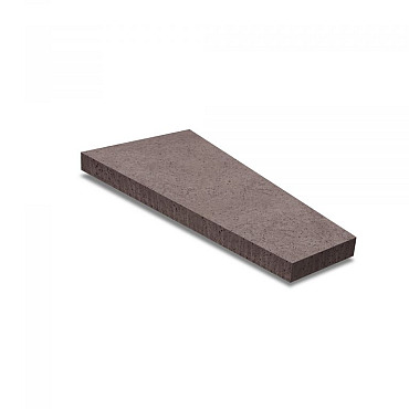 Oud Hollandse trapezium 120x60/30x8 cm Taupe